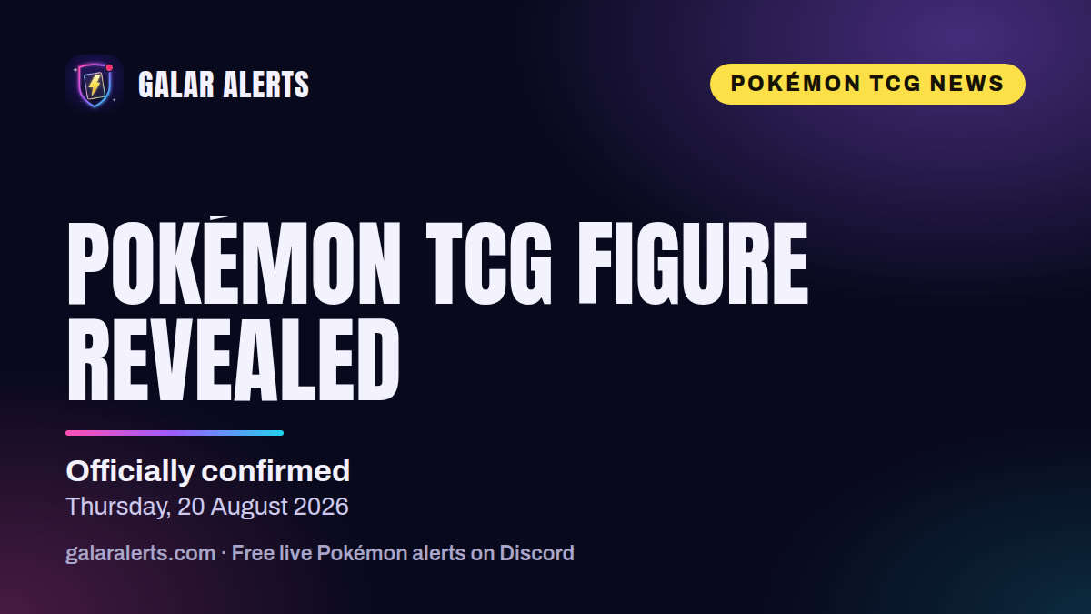 Pokémon TCG figure revealed