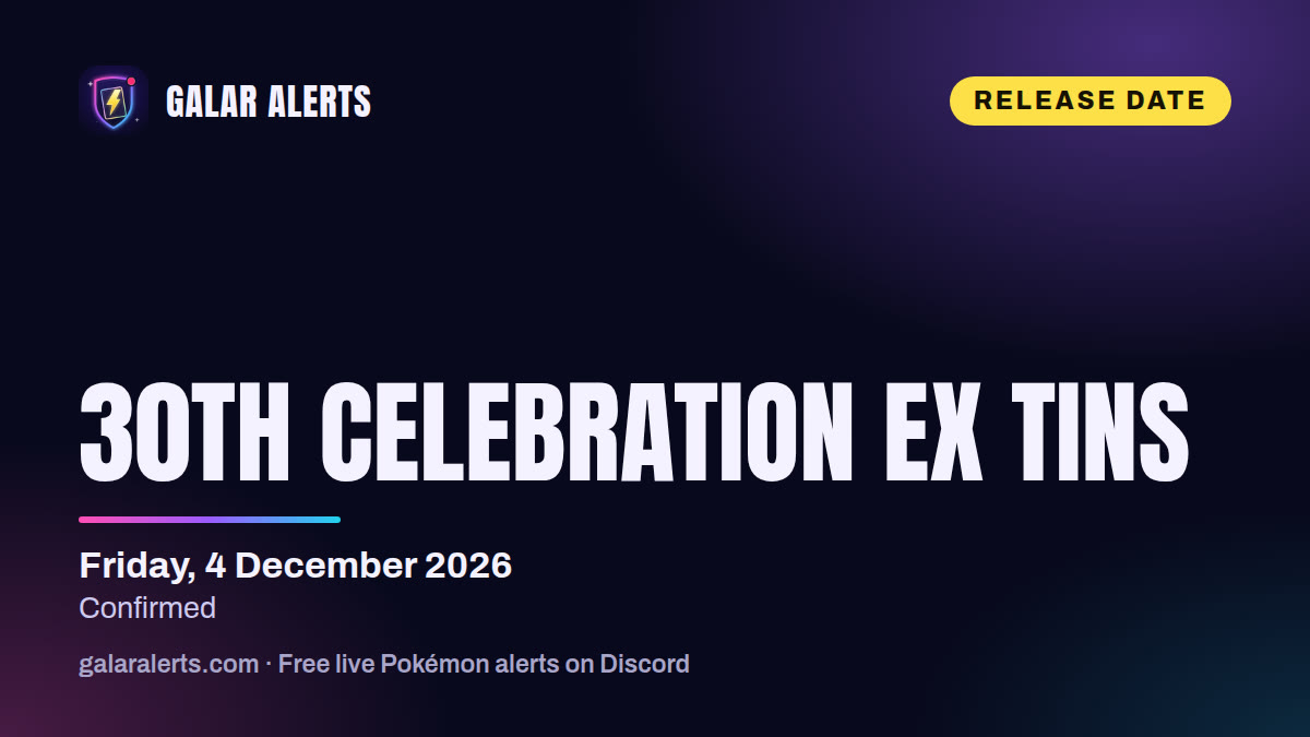 30th Celebration ex Tins (Sylveon ex / Greninja ex)