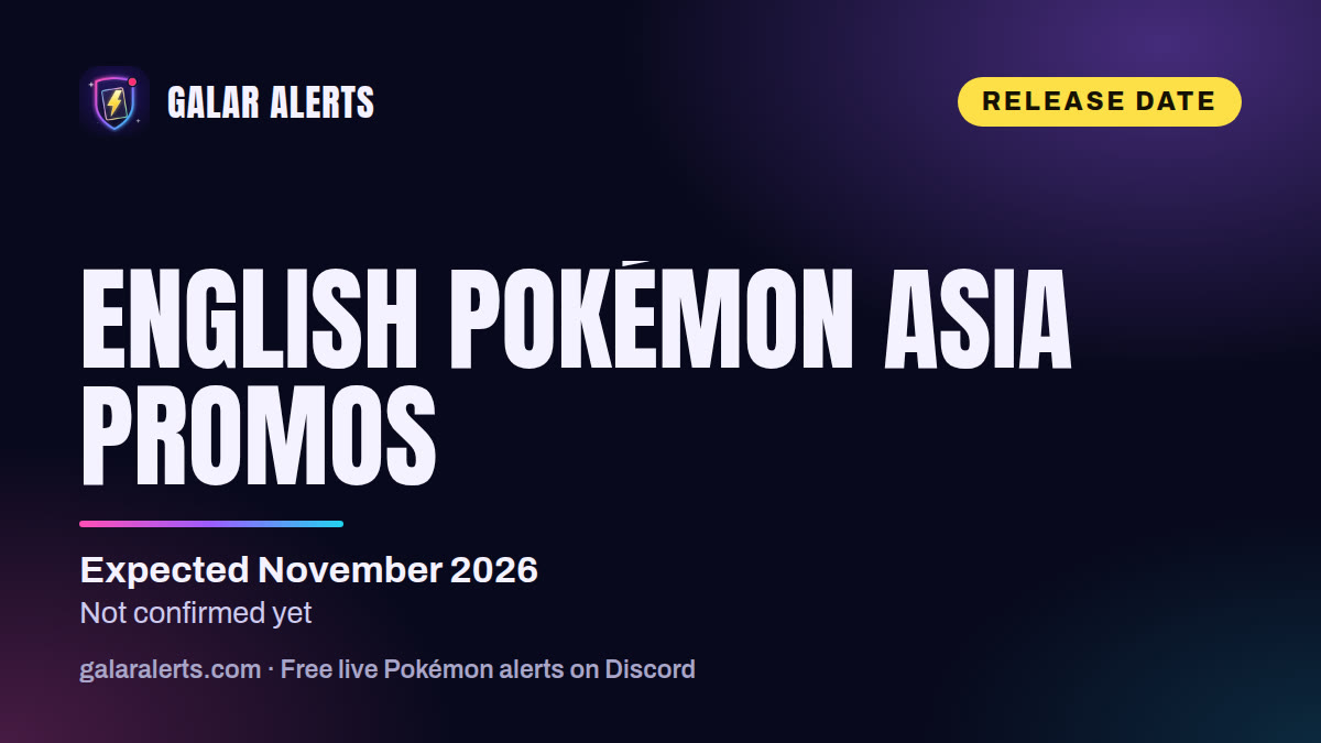 English Pokémon Asia promos