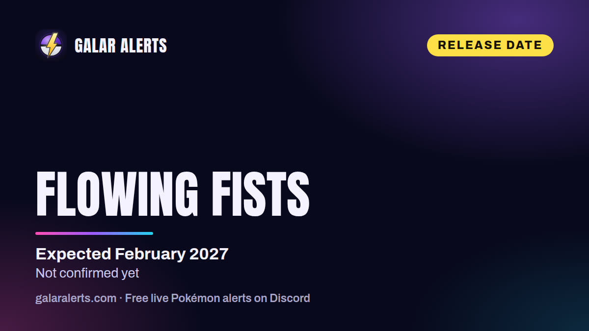 Flowing Fists (English set, Mega Lucario Z ex)