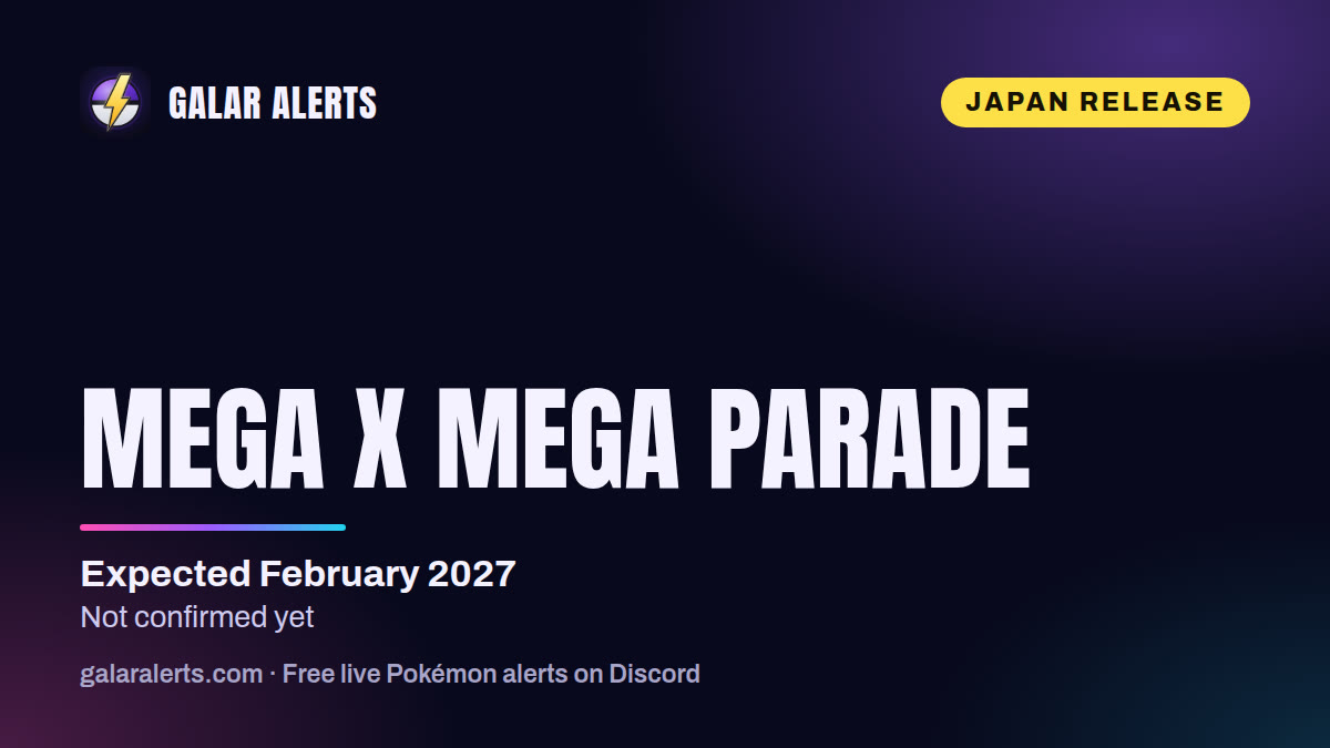 MEGA x MEGA Parade (Japan, Mega Raichu X and Mega Raichu Y)