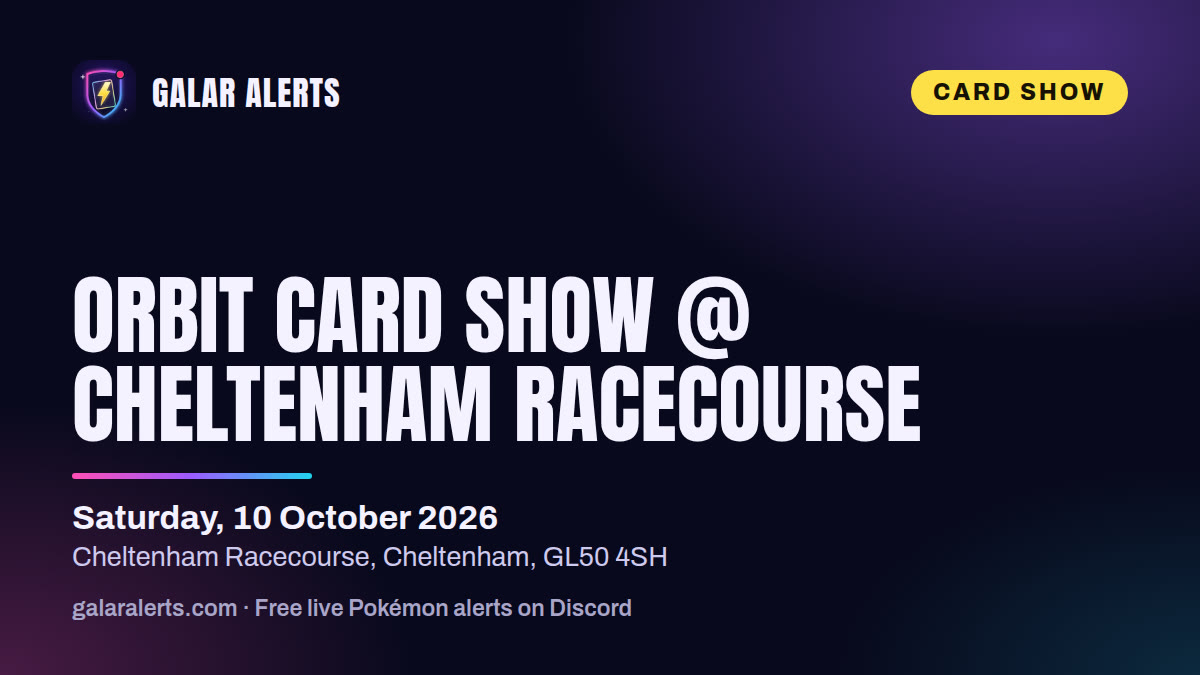 Orbit Card Show @ Cheltenham Racecourse