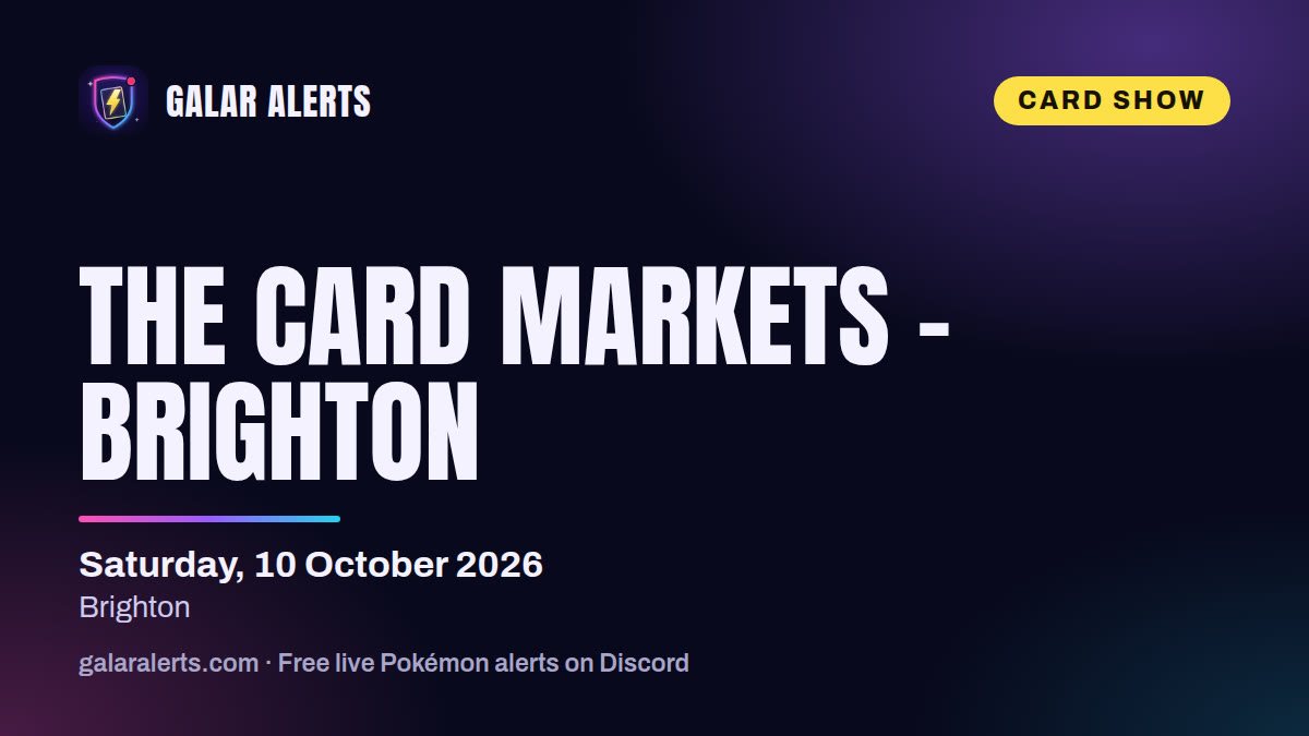 The Card Markets – Brighton