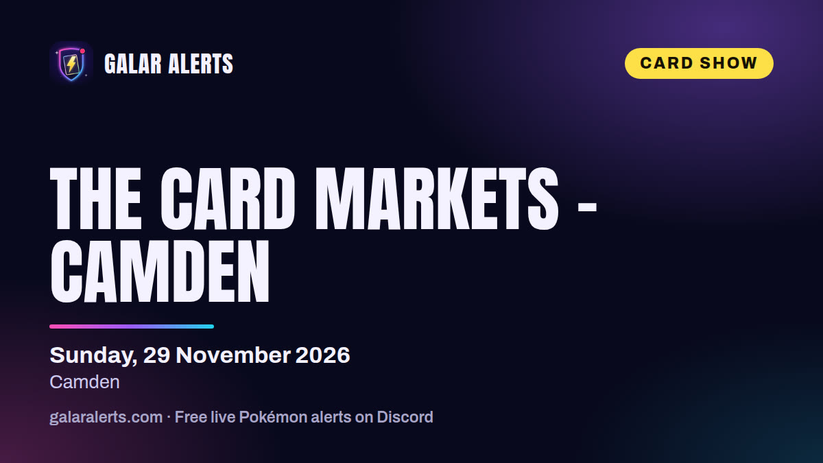 The Card Markets – Camden