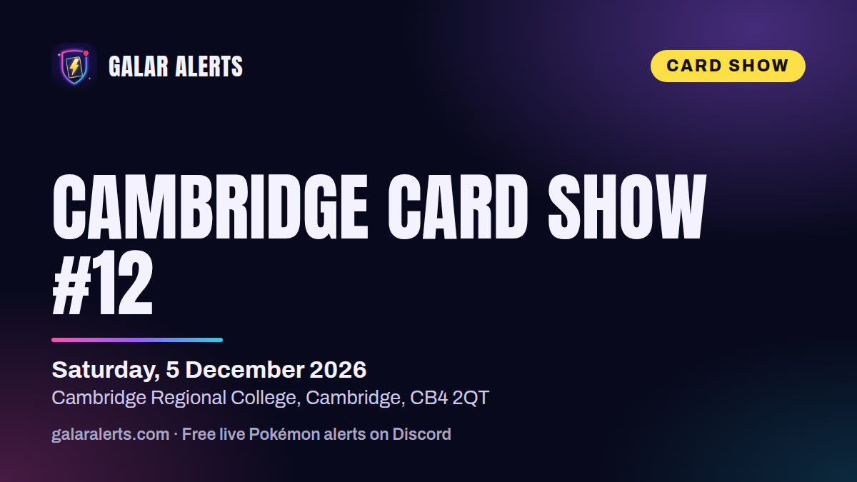 Cambridge Card Show #12