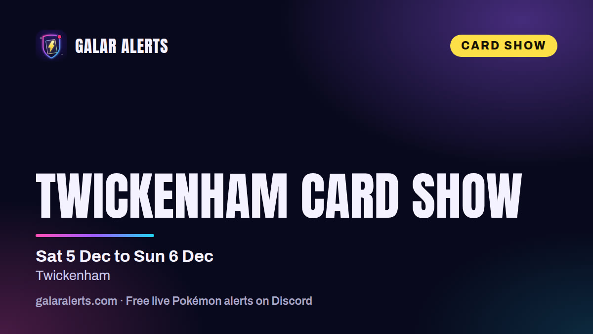 Twickenham Card Show