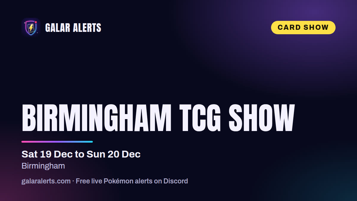 Birmingham TCG Show