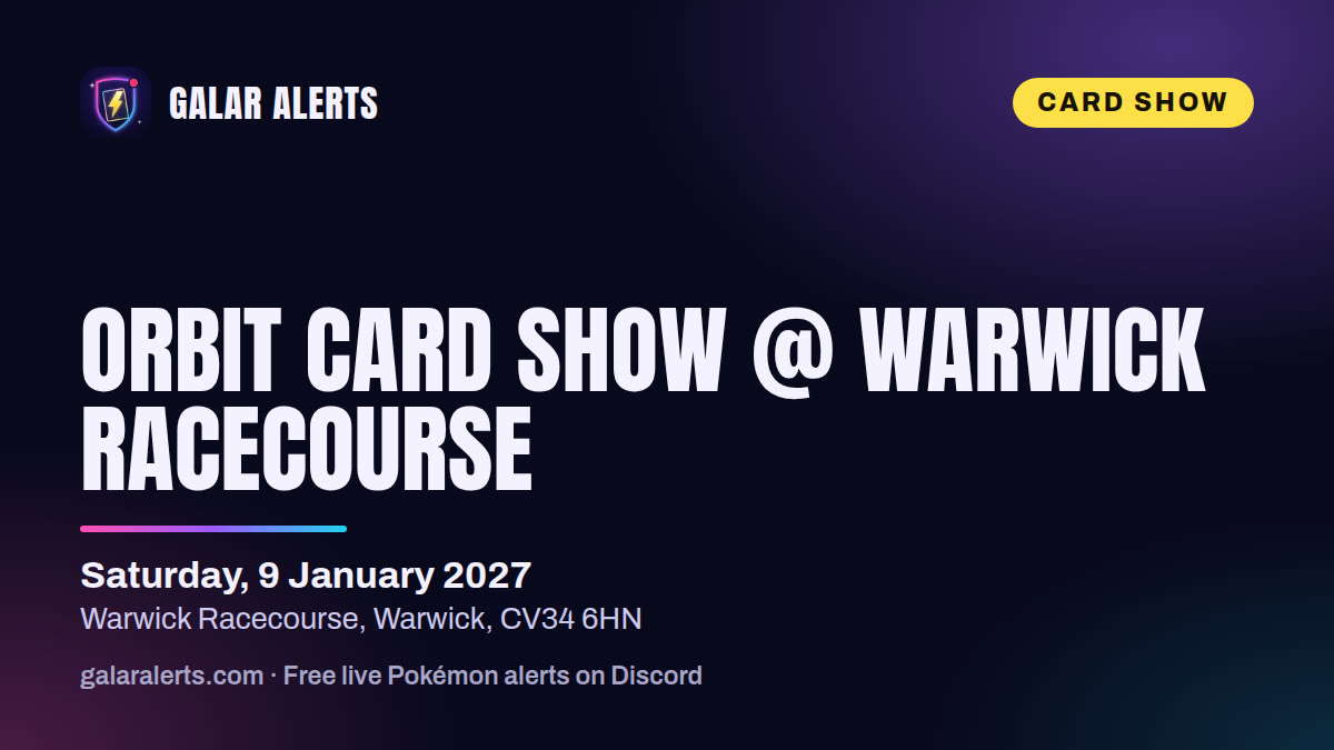 Orbit Card Show @ Warwick Racecourse