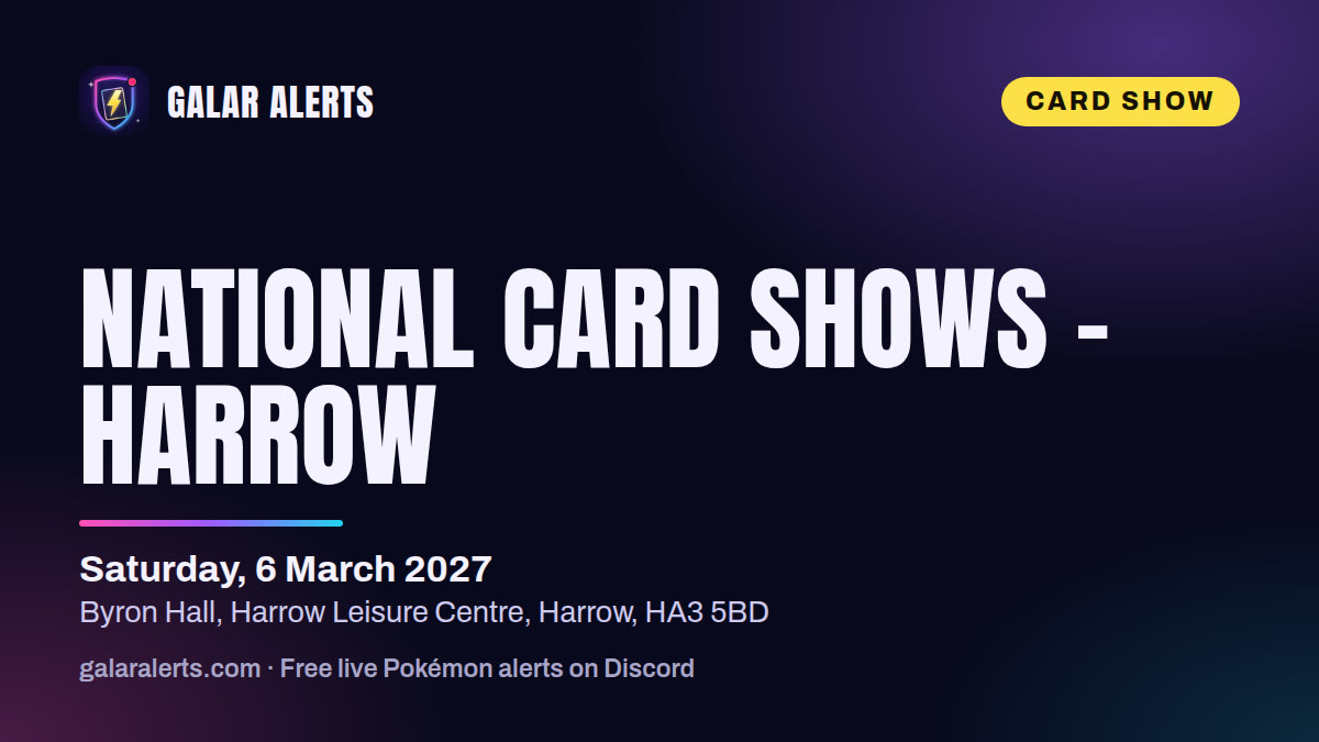 National Card Shows - Harrow