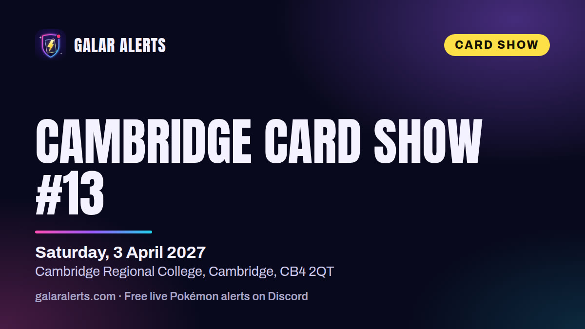 Cambridge Card Show #13