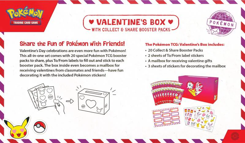 Pokémon TCG: Valentine's box revealed (photo from PokeGuardian)