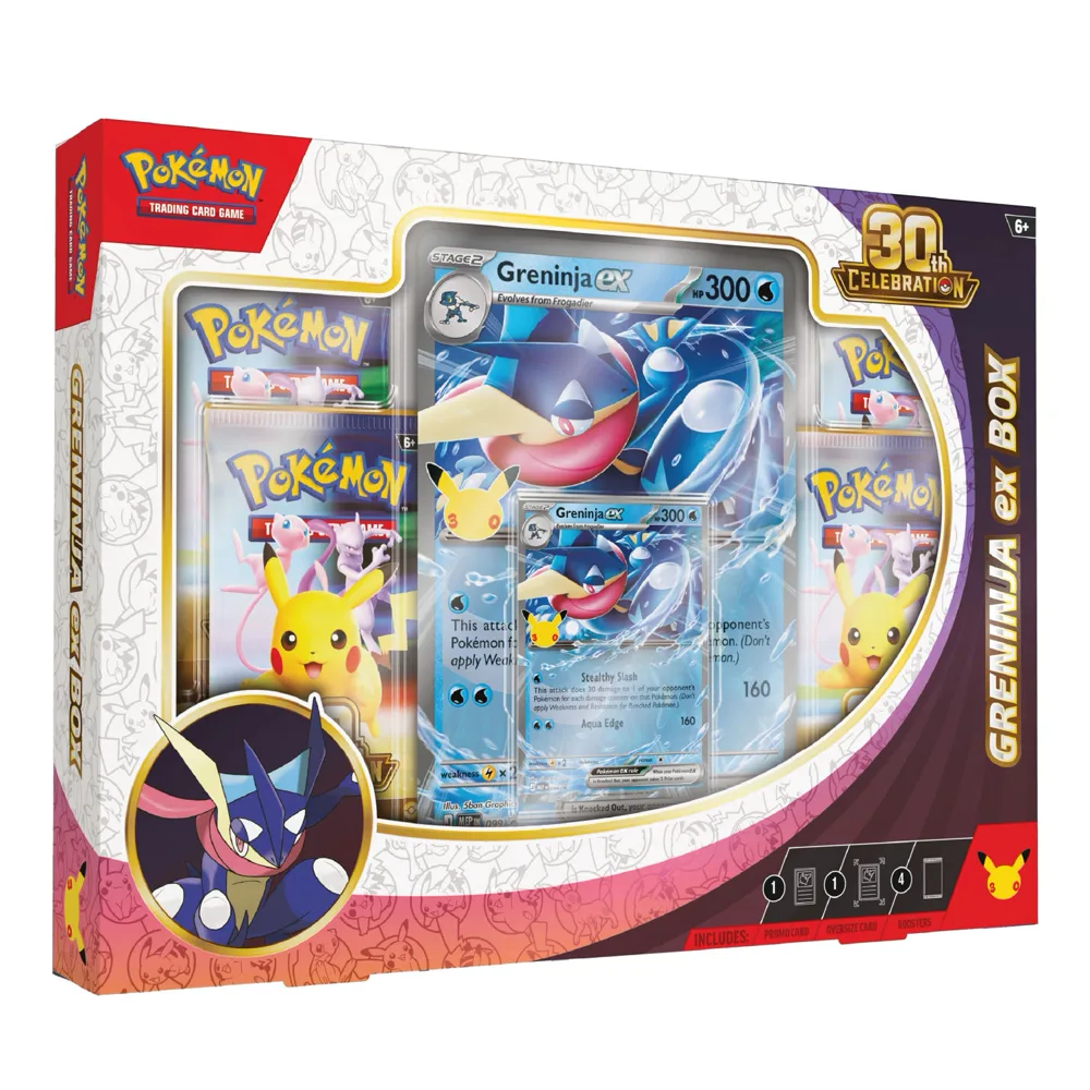 30th Celebration Greninja ex Box