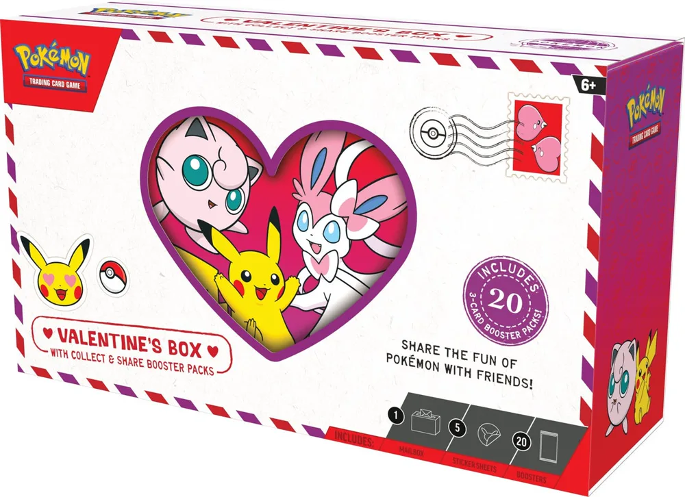 Pokémon TCG: Valentine's box revealed (photo from PokeGuardian)