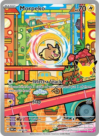 Morpeko 135/128, illustration rare