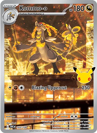 Kommo-o 143/128, illustration rare