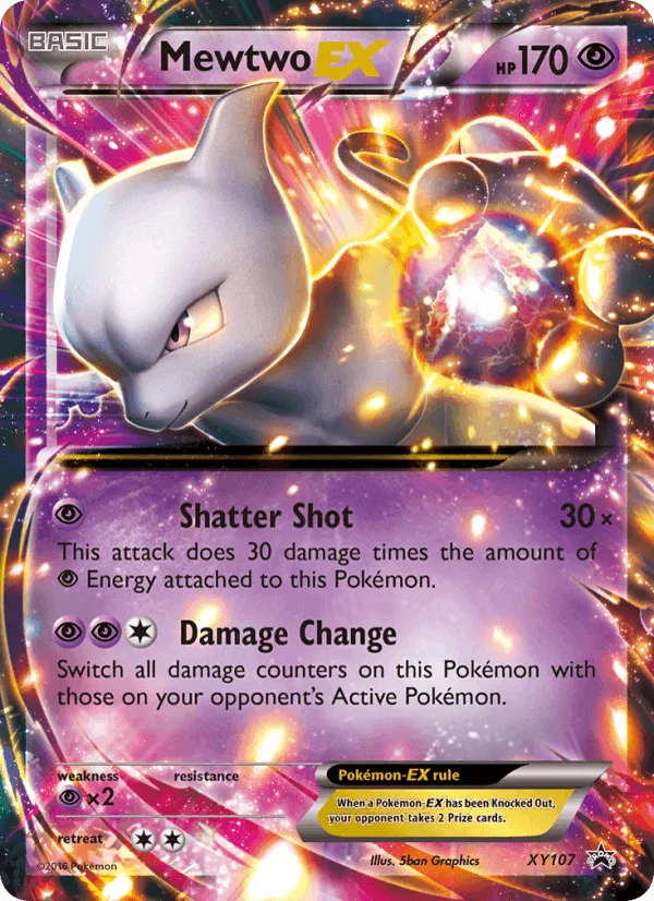 Mewtwo EX (Promo), XY Black Star Promos Pokémon card