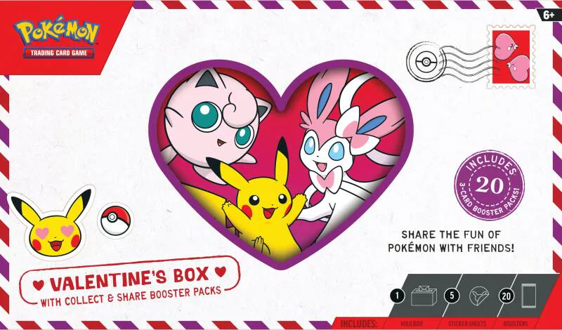Pokémon TCG: Valentine's box revealed (photo from PokeGuardian)