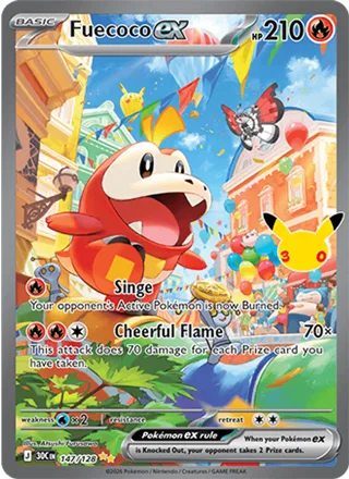 Fuecoco ex 147/128, special illustration rare