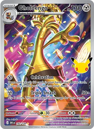 Gholdengo 142/128, illustration rare
